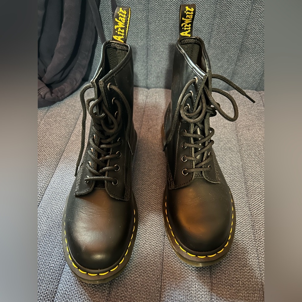 1460 BEX SMOOTH LEATHER LACE UP BOOTS